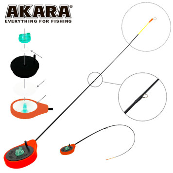 Зимняя удочка Akara Finezza SPS 39.5см 0.7-2.8гр-1