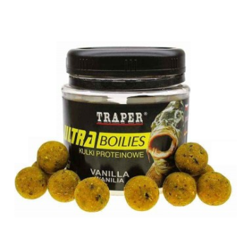 Бойлы Traper ULTRA 16мм, 100г Wanilia (ваниль)