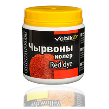 Краситель для рыболовной прикормки Vabik COLORMASTER 100г, Красный