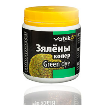Краситель для рыболовной прикормки Vabik COLORMASTER 100г, Зеленый