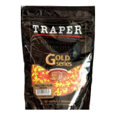Компонент для прикормки Traper Gold Pieczywo Fluo mix (Печиво флуо микс), 400г