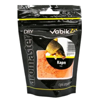 Сухой aттрактант Vabik AROMASTER-DRY Карп 100г