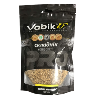 Добавка в прикормку Vabik Семена конопли, 150 гр