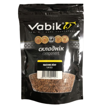 Добавка в прикормку Vabik Семена льна, 150 гр