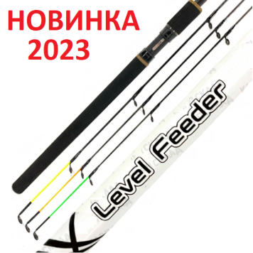 Фидер Kaida Level Feeder 3.9м тест тест: 40-120г, 335г (865-390)-3