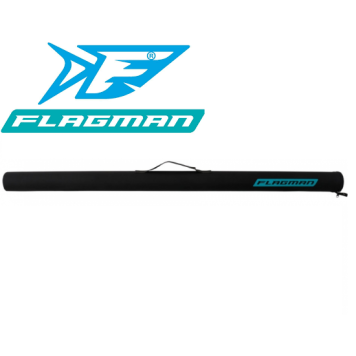 Тубус для удилищ Flagman круглый черный 9.0 * 145см