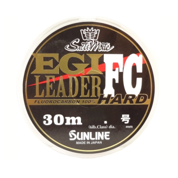 Флюорокарбон Sunline Egi Leader FC Hard 30м, #2.5/0.260mm 10lb (5 kg.)-1