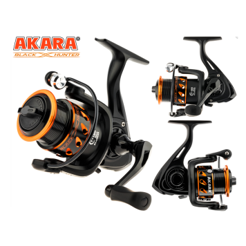 Катушка Akara Black Hunter Shalow 3000 9+1bb, запасная шпуля-2