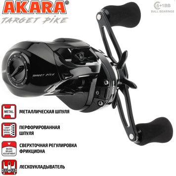 Катушка мультипликаторная Akara Target Pike