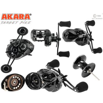 Катушка мультипликаторная Akara Target Pike-1