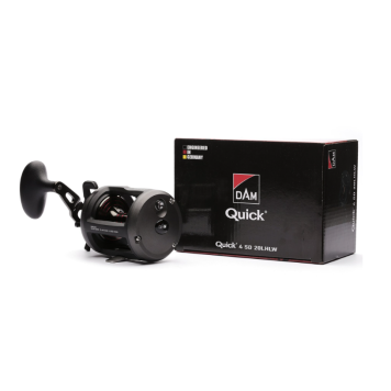 Катушка мультипликаторная DAM Quick 4 SD 20LHLW 3+1BB LEFT Al sp-4