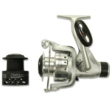 Катушка Kaida CTR-404A с металлической шпулей, 5.2:1 (4 подшипникa)