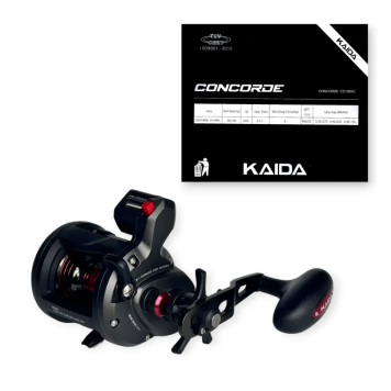 Катушка для троллинга Kaida Concorde CC100RC, 5.1:1 (под правую руку)-2