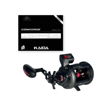 Катушка для троллинга Kaida Concorde CC200LC, 5.3:1 (под левую руку)-2