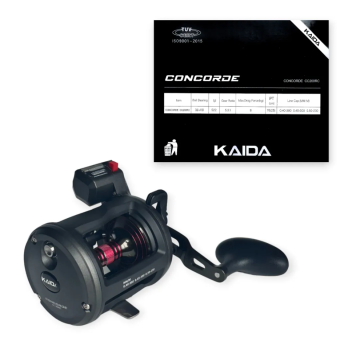 Катушка для троллинга Kaida Concorde CC200RC, 5.3:1 (под правую руку)-2