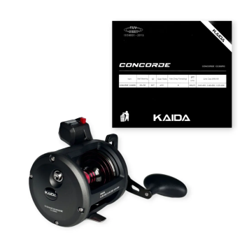 Катушка для троллинга Kaida Concorde CC300RC, 4.5:1 (под правую руку)-2