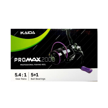 Катушка c байтраннером Kaida ProMax 2000, 5шп.+1рп., 5.4:1-2