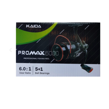 Катушка c байтраннером Kaida ProMax 5000, 5шп.+1рп., 6.0:1-2