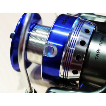 Катушка Volzhanka Тайфун 6000 б/и морская (7+1 подш) 0.29мм/440м-2