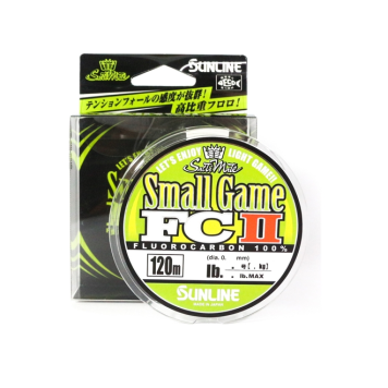 Флюорокарбон Sunline Small Game FC II 120м 0.165mm #1/4.5lb