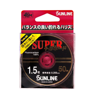 Флюорокарбон Sunline Super Tornado 50м, #2.0/0.235mm 8lb
