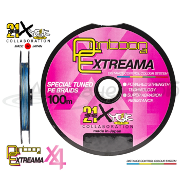 Плетенка Pontoon21 Extreama 100m #1.5/0.205mm 9.0kg/20lb