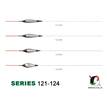Поплавок Briscola 122 (1.2г, 1.5г, 1.8г, 2г, 2.5г, 4г)-1