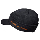 Шапка зимняя Savage Gear Peak Beanie One Size с козырьком Rock Grey