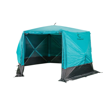 Шатер Следопыт быстросборный PF-TOR-K08 цвет Waterfall 5 стен, 3,4х3,25м, h-2,30м, S по полу 7,6кв.м-1