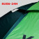 Зонт рыболовный Kaida SU06-24H 2.4м в чехле с тентом на молнии (light green + dark green, двойной слой)