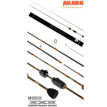 Спиннинг Akara Estetic 1.68м, 0.2-1гр, 54 г-2