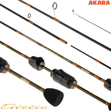 Спиннинг Akara Estetic 1.68м, 0.2-1гр, 54 г