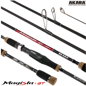 Спиннинг Akara Magista GT L822 2.48м, 2.5-11гр