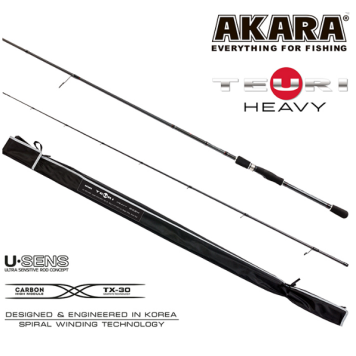 Спиннинг Akara Teuri Heavy H 2.4м, 30-80гр-1