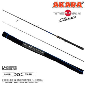 Спиннинг Akara Teuri Classic ML762 2.3м, 5.5-17.5гр-1