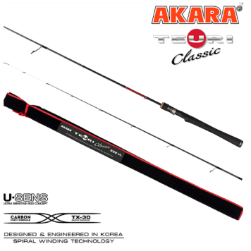 Спиннинг Akara Teuri Classic UL662 1.98м, 0.6-7гр-1