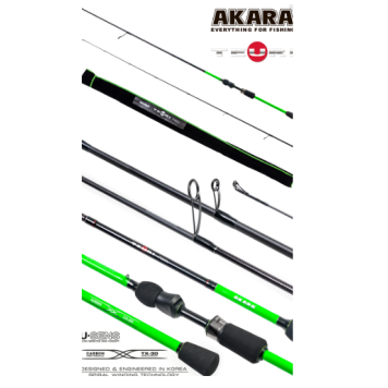 Спиннинг Akara Teuri LS662 1.98м, 3.5-12гр-2