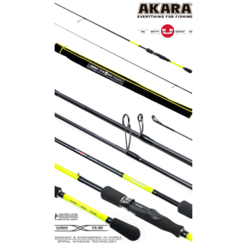 Спиннинг Akara Teuri MHS762 2.3м, 14-35гр-2