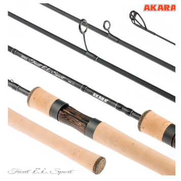 Спиннинг Akara Trout EL Sport UL (цельная ручка) 1.98м, 0.5-4.5гр