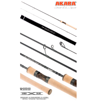 Спиннинг Akara Trout EL Sport UL (цельная ручка) 1.98м, 0.5-4.5гр-2