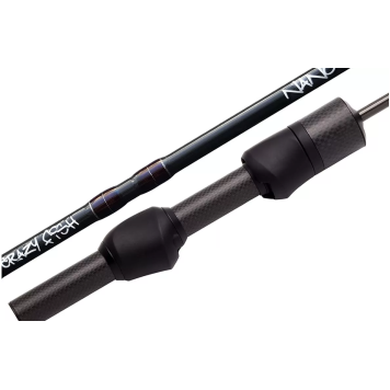 Спиннинг Crazy Fish Nano Long Carbon, NSRC652XULS 1.96 м, 0.5-3 гр