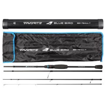 Спиннинг Favorite Blue Bird Compact 2.40м. 3-12гр. Fast, BB1-804L-T-1