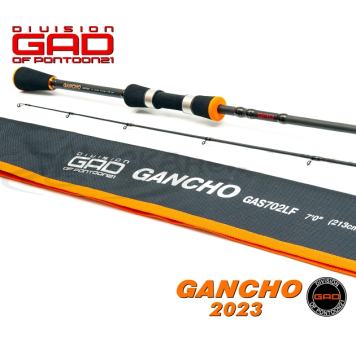 Спиннинг Gad Gancho 2023 GAS702LF 2.13m 3-12gr 4-10lb Fast