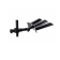 Держатель удилища с креплением для платформы Elegance Feeder Pro Rod Holder Triple 45х27см 3 секции