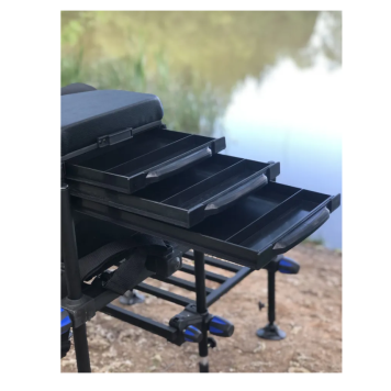 Рыболовная платформа с выдвижной педаной KDF Proxis PL223-11, диаметр ноги 25мм-7