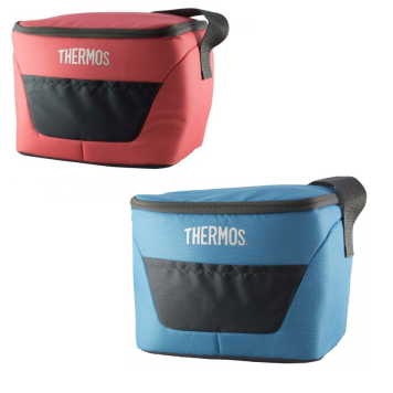 Термосумка Thermos Classic 9 Can Cooler, 6л (в цветах коралловый и бирюзовый)