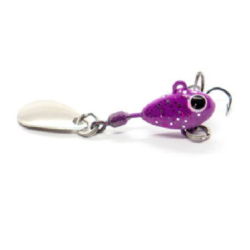 Тейл спиннер Hurricane UF Studio 4г цвет Violet Glitter