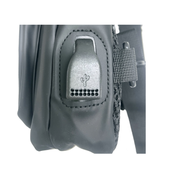 Рюкзак Mifine 55088-3420 34*20*9 чёрный-5
