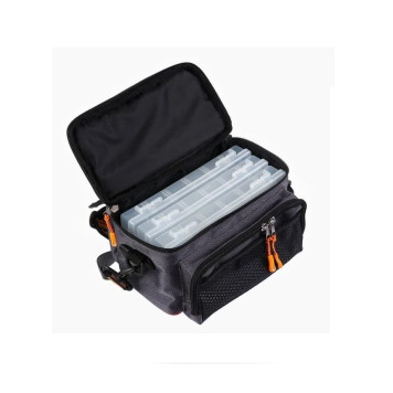 Сумка рыболовная поясная Следопыт Sling Lure Bag M, 26х14х22см + 3 коробки PF-BBK-05-1