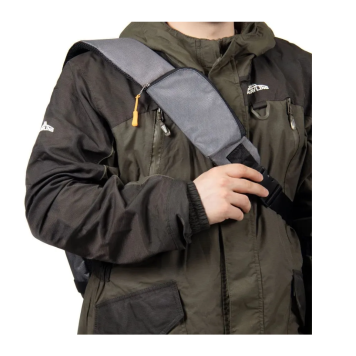 Сумка-рюкзак рыболовная Следопыт Sling Shoulder Bag, 44х24х17см, серый PF-BM-01-4